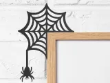Halloween Door Corner Decor, Spider - Web Shaped-4