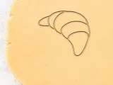 Croissant Cookie Cutter, Biscuit Cutter-0