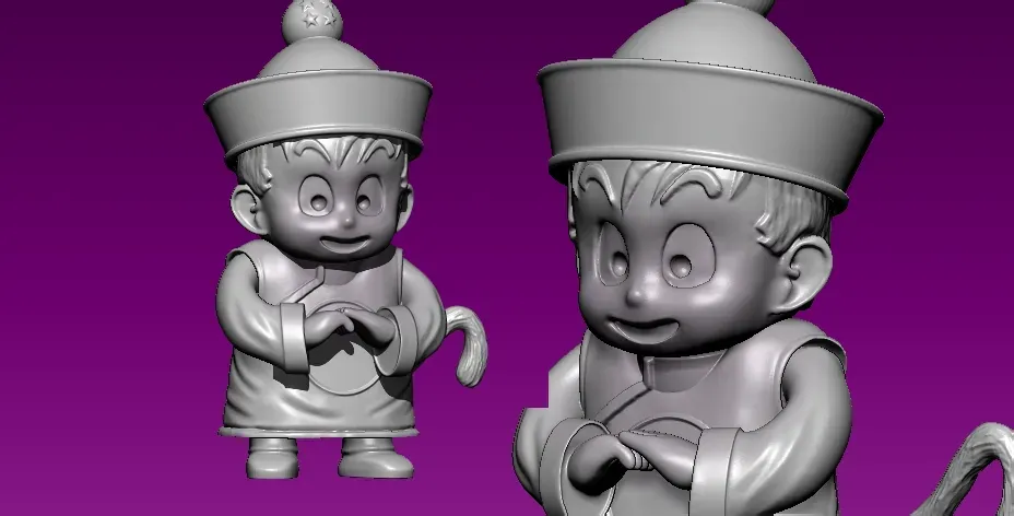 SonGoHan BaBy statue - 3D print