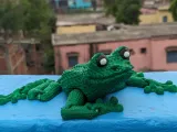 Knitted Flexi Frog-7