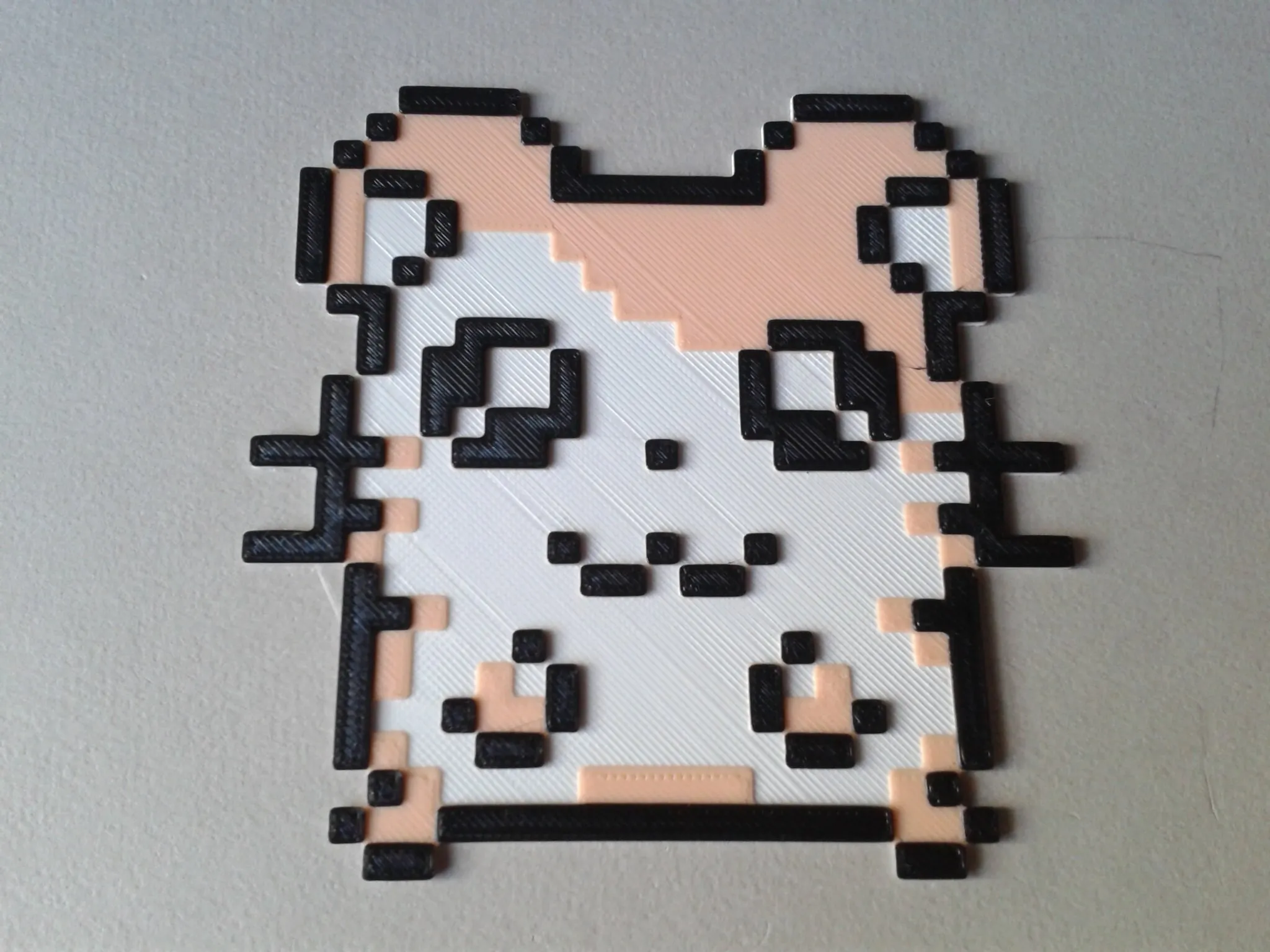 Hamtaro, Pixel Art, 2 filament changes