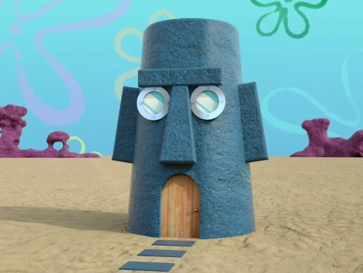 Squidward House Spongebob