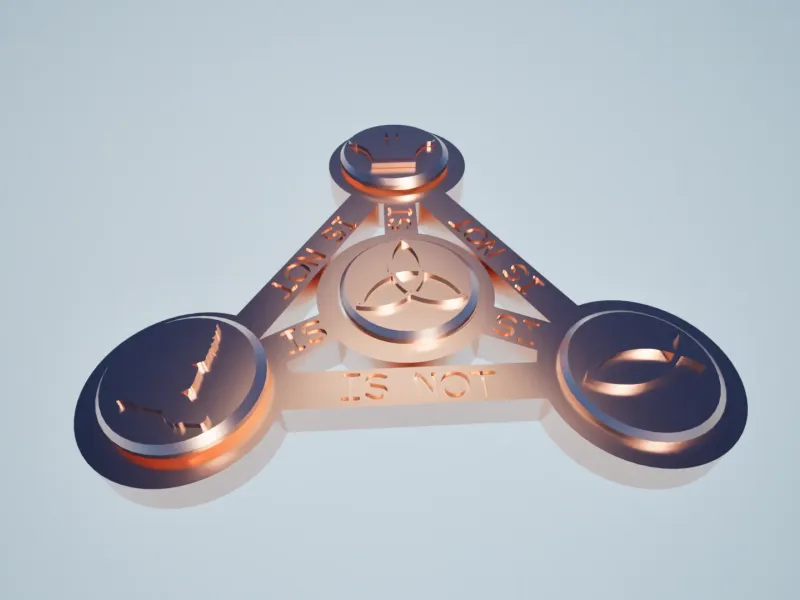 Christian Trinity Figetspinner