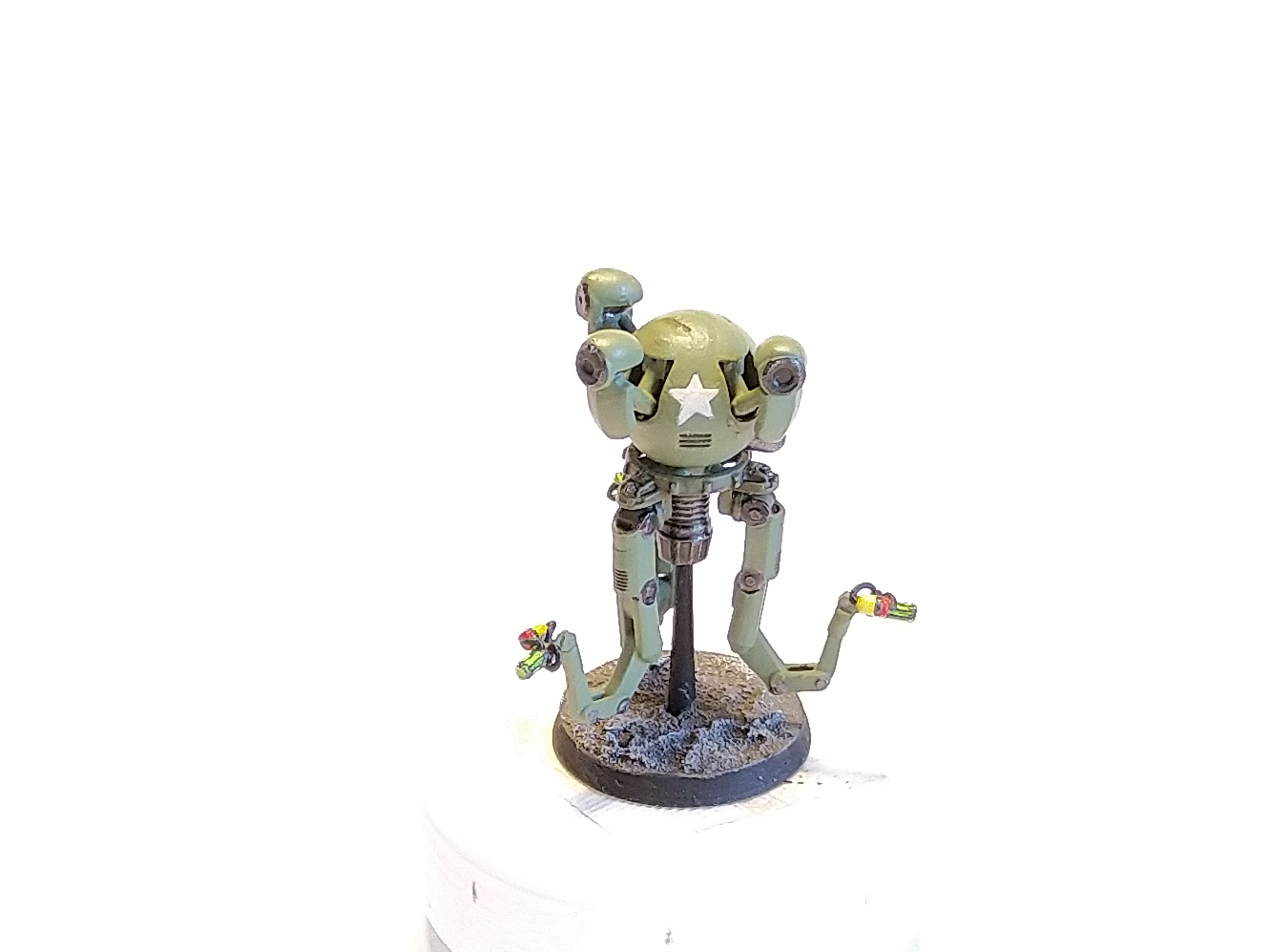 FALLOUT ROBOT INSPIRED BY MR. GUTSY - 28MM MINIATURE
