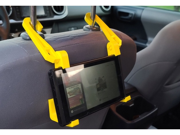 Nintendo Switch, and Tablet Car Headrest Mount