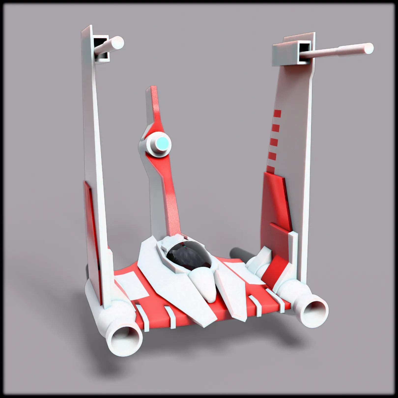 3D Printer Files | 3MF File | V-19 | Star War Spaceship Prop | Creality ...