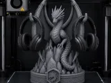🐉 Dragon's Keep – Epic Headphone Holder-1