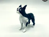 Boston Terrier Dog - Articulated - Print in Place - Flexi-0