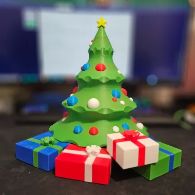 Christmas Tree + Presents-0