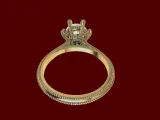 Cathedral Millgrain Ring-6
