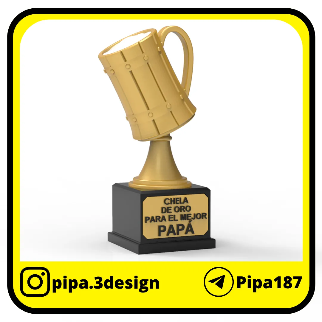 FATHER'S DAY TROPHY - CERVEZA - BEER
