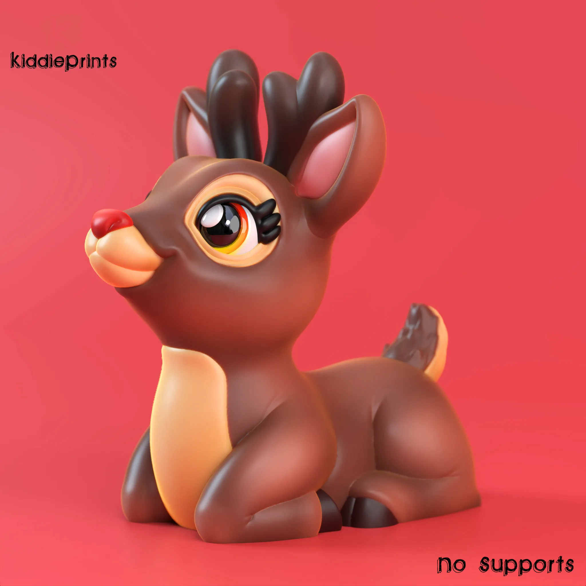 CUTE REINDEER ( NO SUPPORTS)
