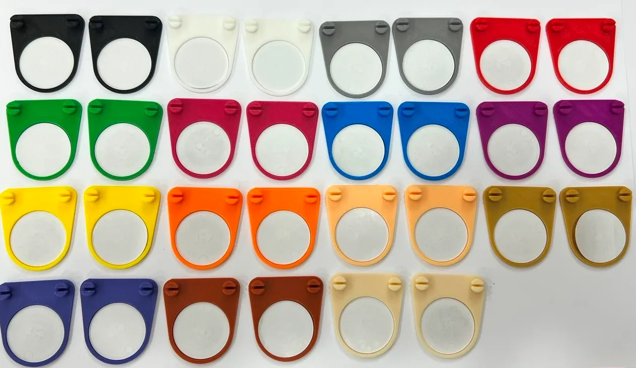 RFID for CFS tag holders for cardboard spools