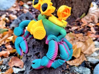 Steampunk Crab Toy (Stl/3MF)