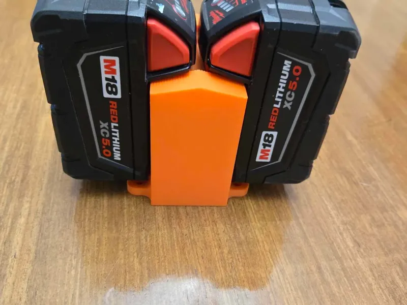 Milwaukee Dual Battery Wall Mount