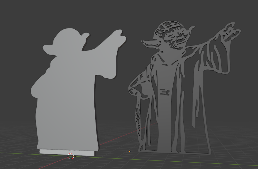 Yoda Book Holder 3D models download Creality Cloud