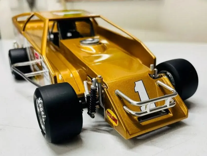 Vintage Asphalt Modified stock car V4 Scale 1:25-2