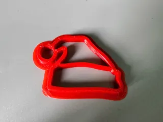 Santa Claus cookie cutter
