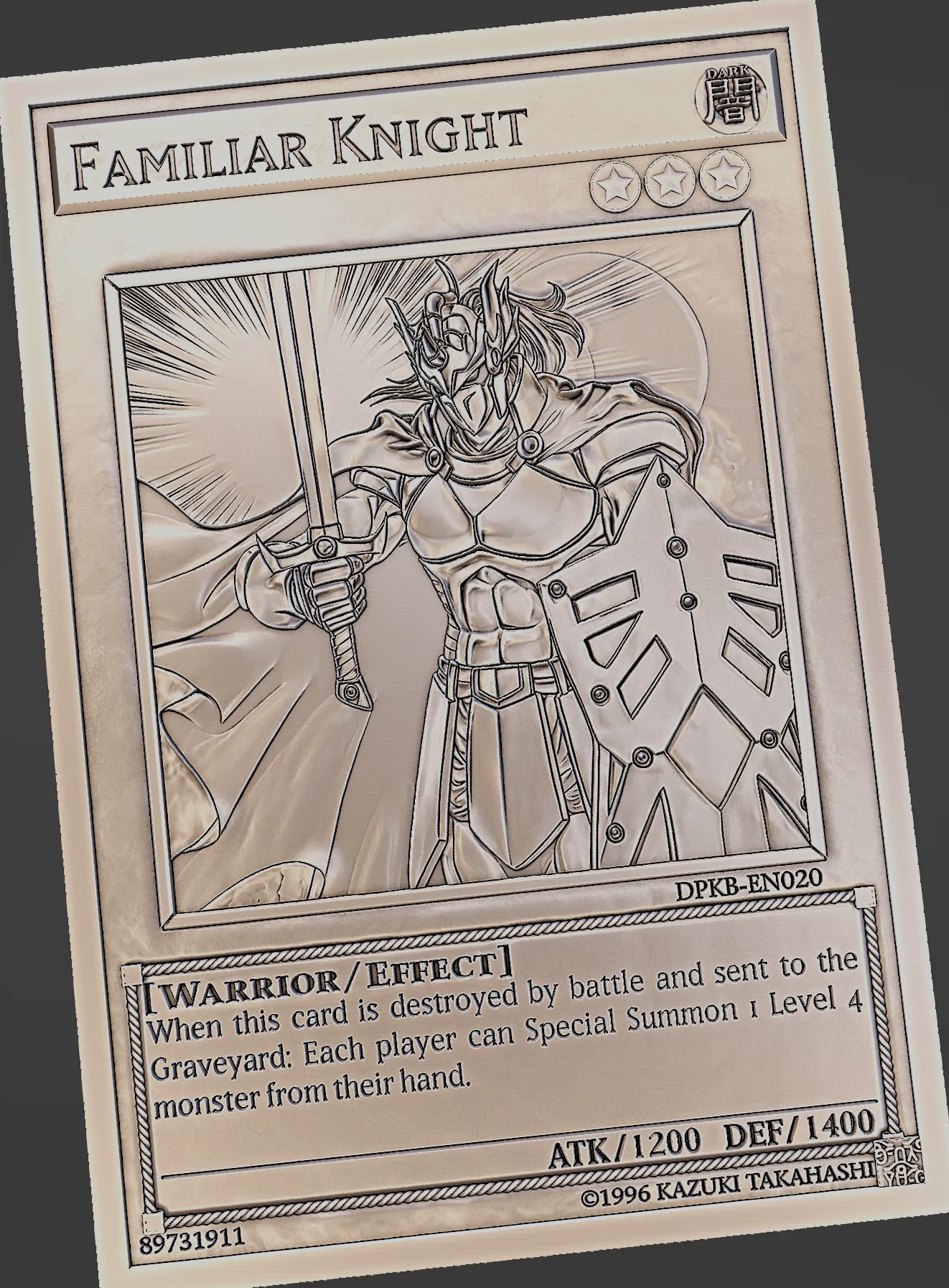 Familiar Knight - yu-gi-oh!