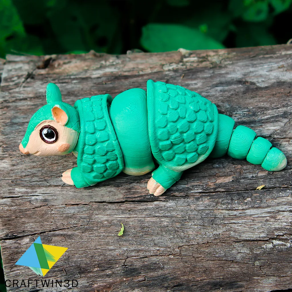Print in place Flexy Armadillos