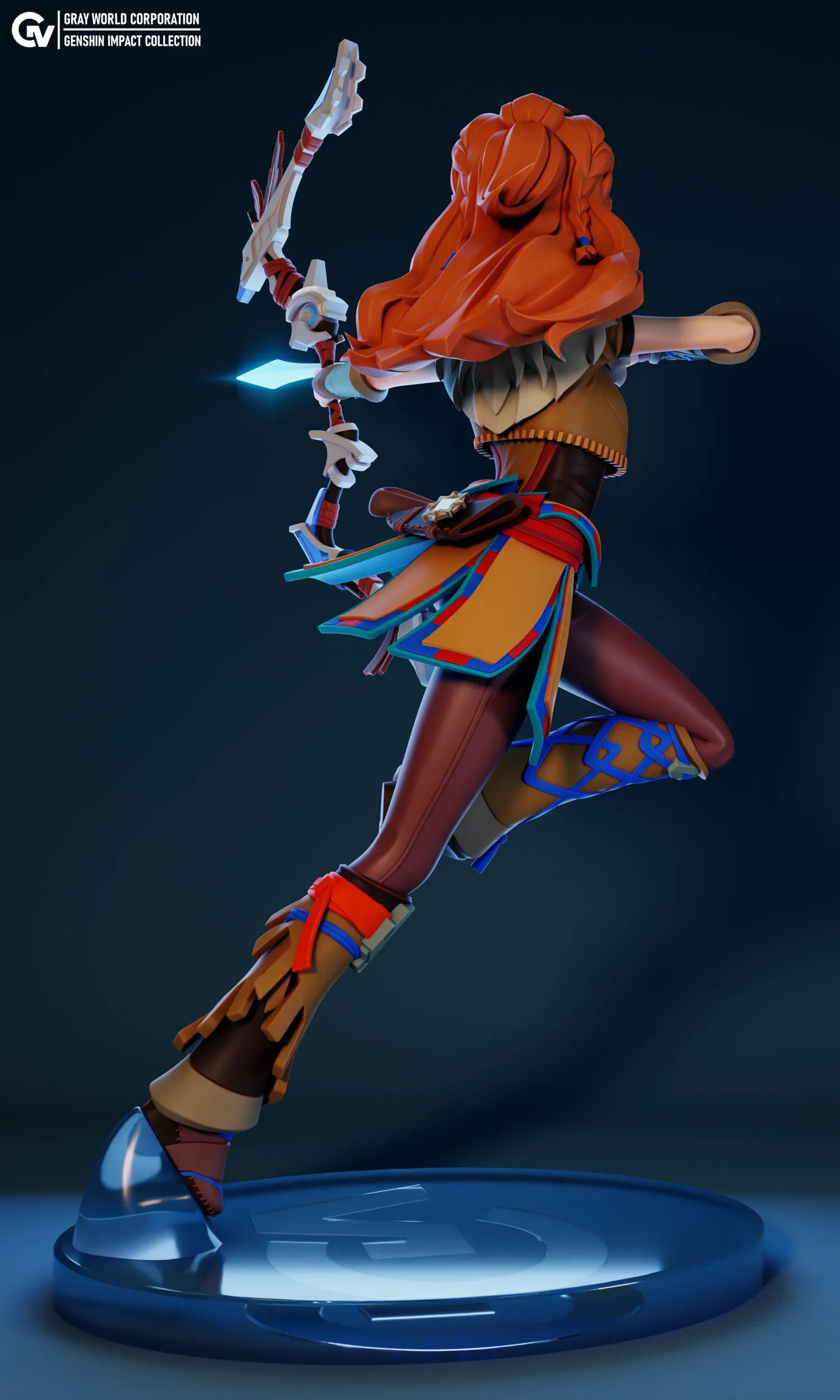Aloy | Genshin Impact | 3D models download | Creality Cloud