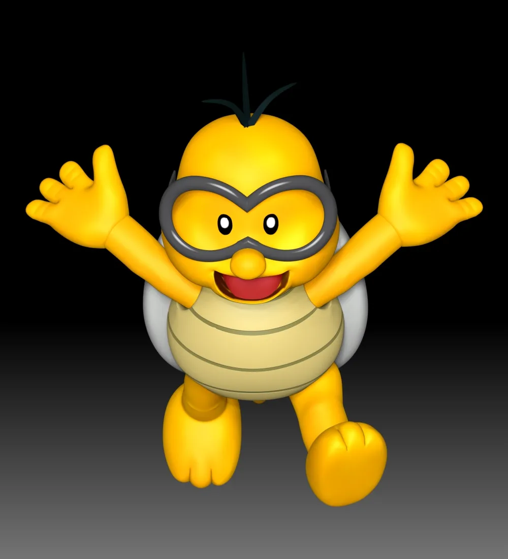 Lakitu - Super Mario Bros