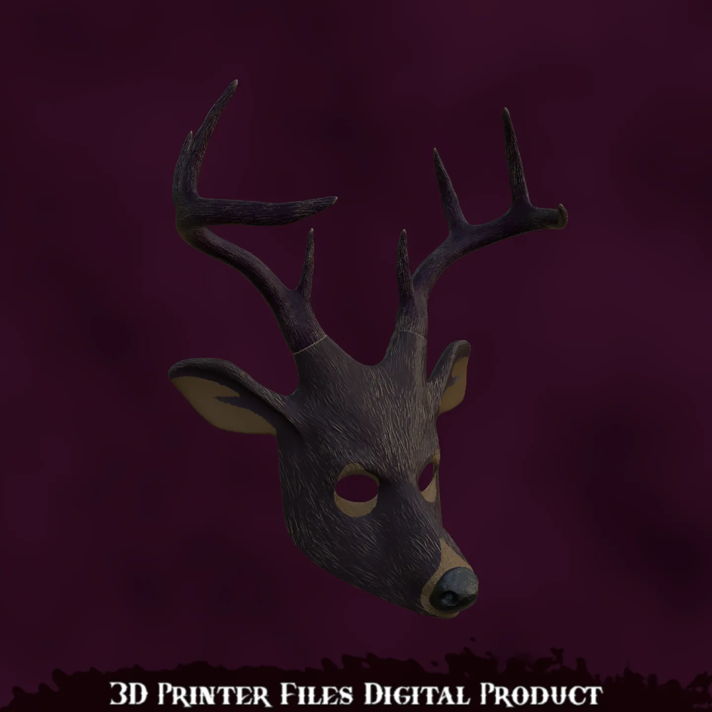 Cult of the Tree Deer Cosplay Mask Alan Wake 2