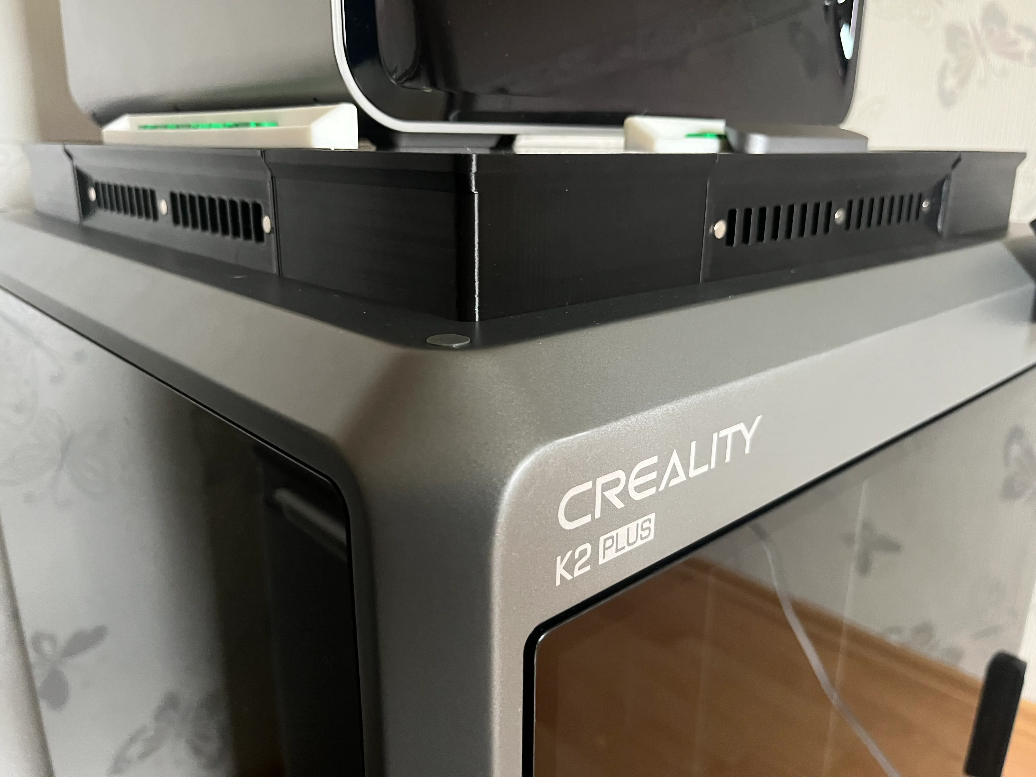 Creality K2 Plus  Lid Riser with Ventilation