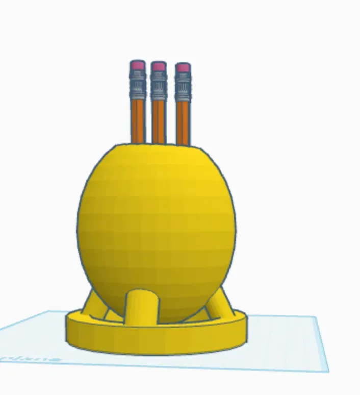 Nuke pencil holder