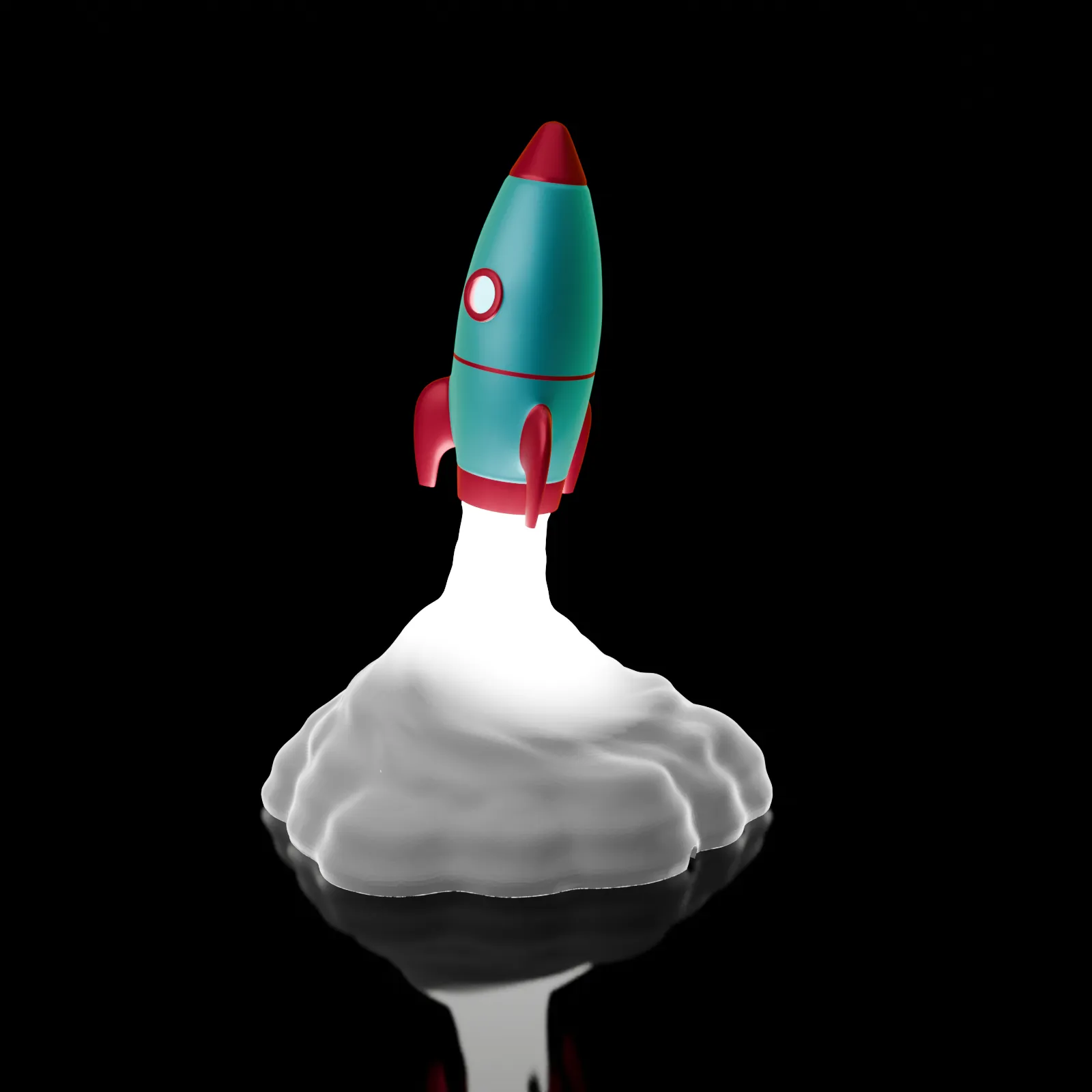 Rocket Night Light