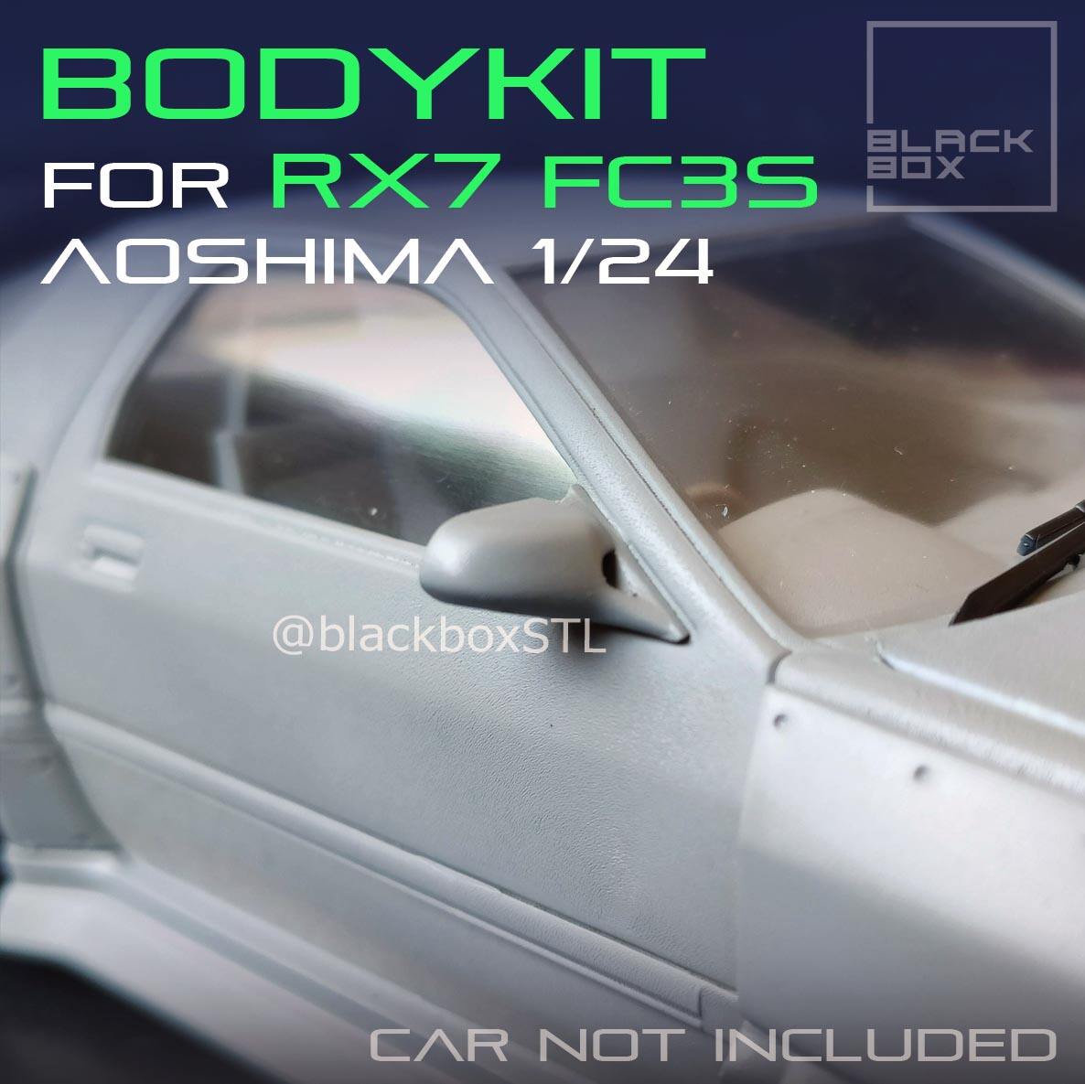 BODYKIT For RX7 FC3 Aoshima 1-24th modelkit
