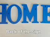 Elevate Your Space with 3D Printed Home Sign Letters-5