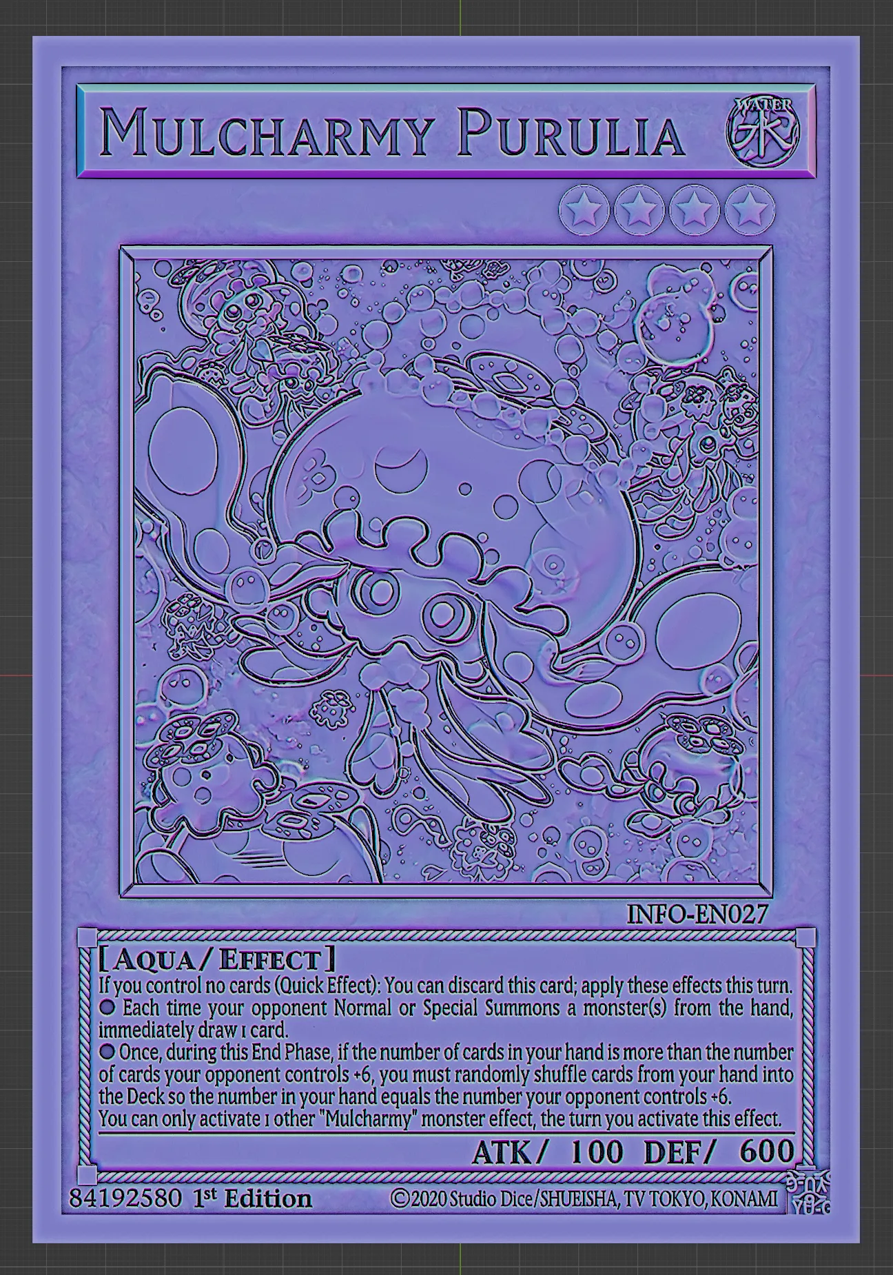 Mulcharmy Purulia - yu-gi-oh!