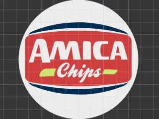 Coaster amica Chips