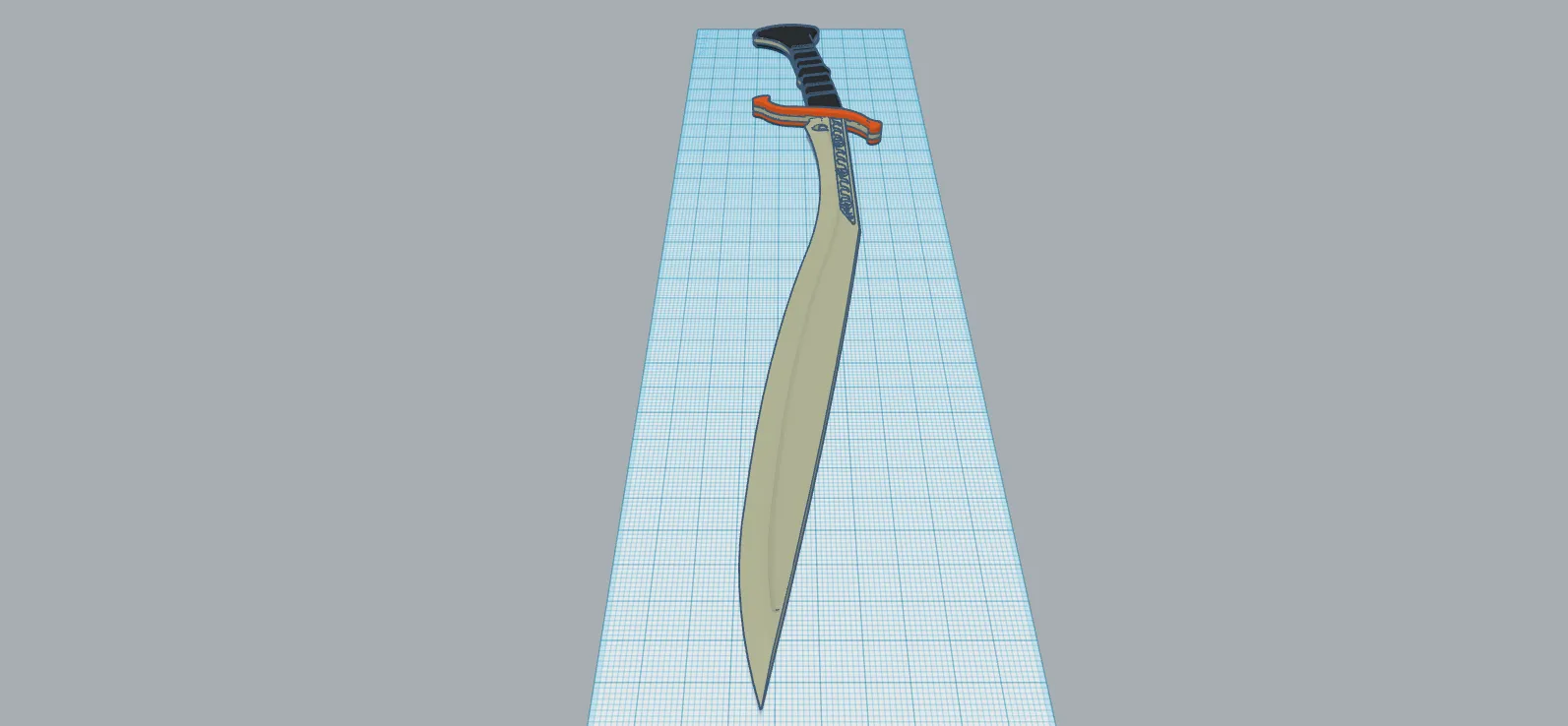 24.5 Inch Chitlangi Talwar Sword
