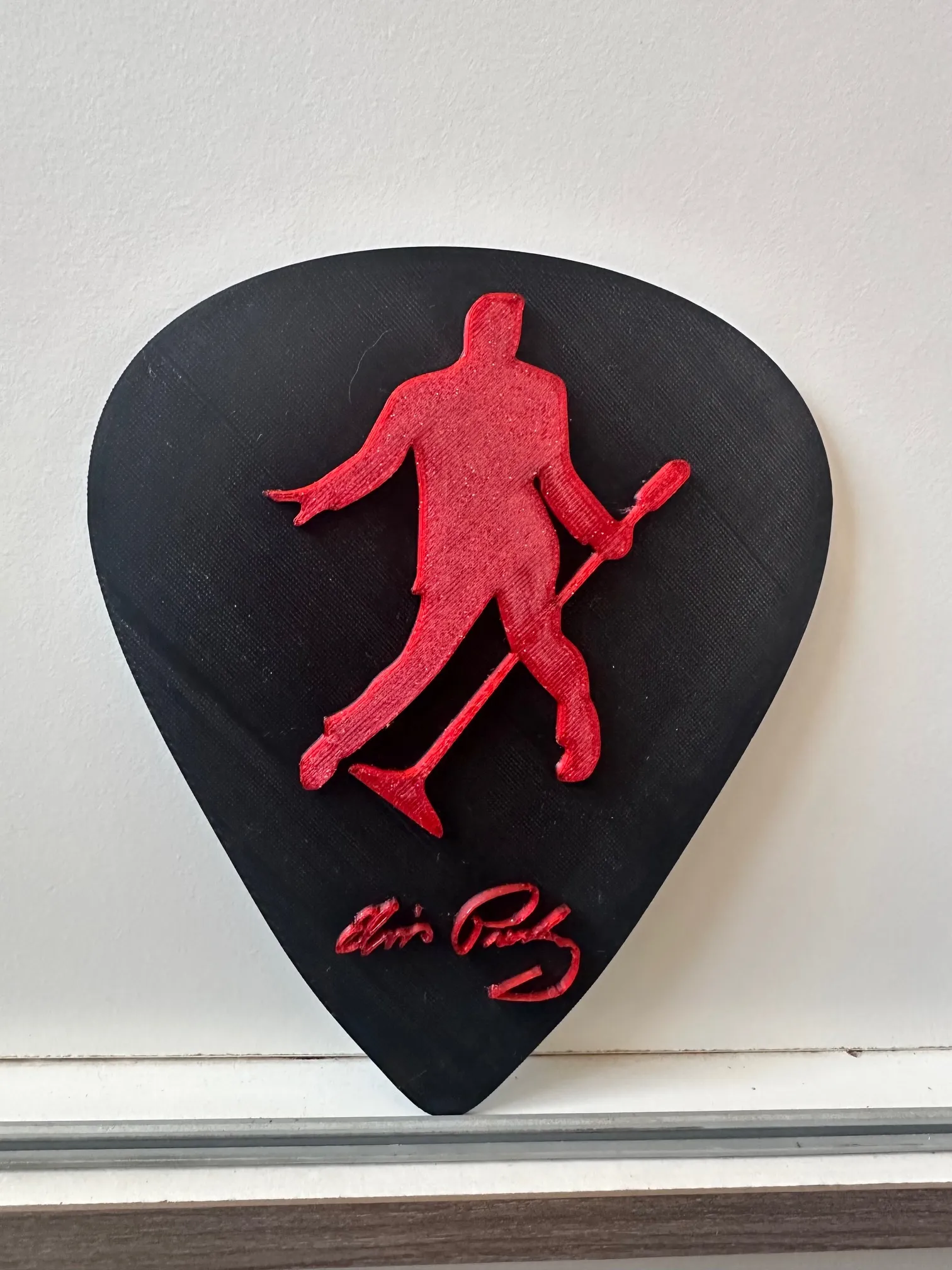 Pua de Guitarra "Elvis" (Modelo Decorativo)
