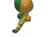 colorful dragon with snake tail-3