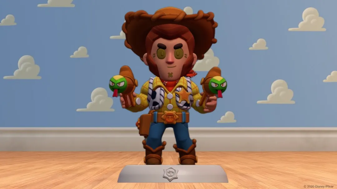 Figura Colt Woody Brawl Stars