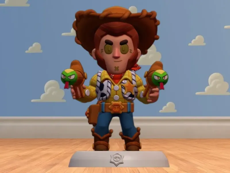 Figura Colt Woody Brawl Stars