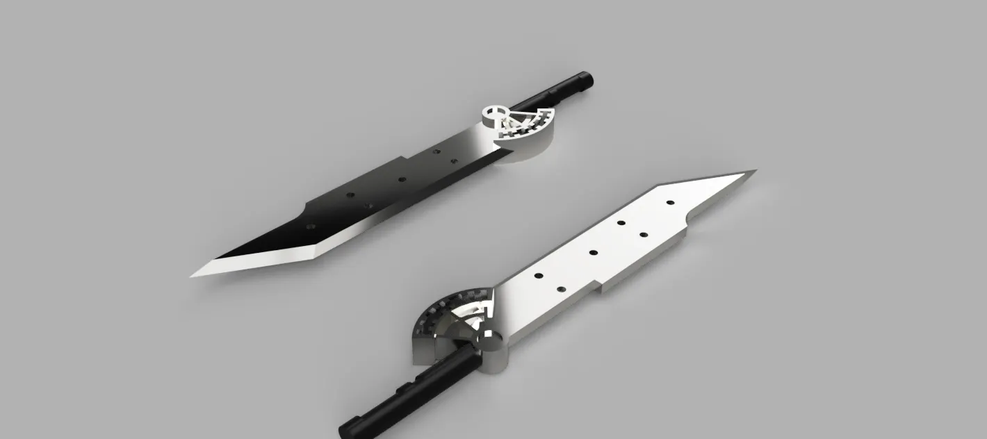Final Fantasy VII Cloud Strife Fusion Sword