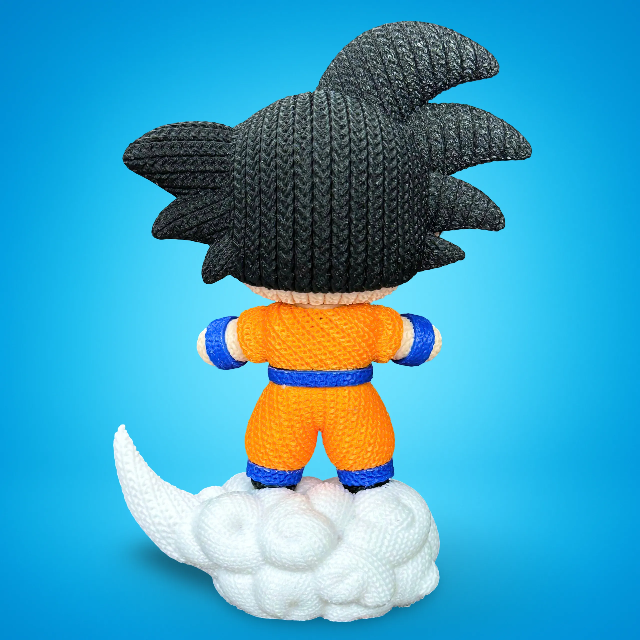 Dragon Ball Goku Knitted - Crochet - Multiparts