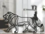 Lion Line Art-1