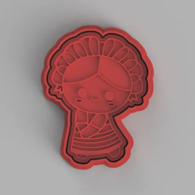 CORTANTE + ESTAMPA LELE MEXICANA CUTTER + STAMP
