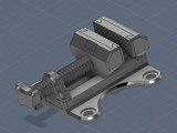 Modular Mini Bench Vise with Suction Cups-7