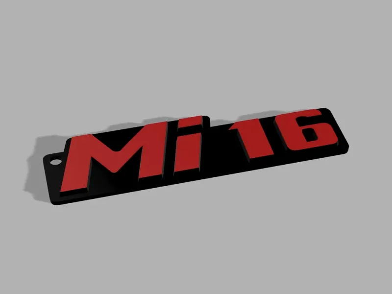 Porte-clés Peugeot 405 Mi16 - Modèle 3D imprimable (60mm)