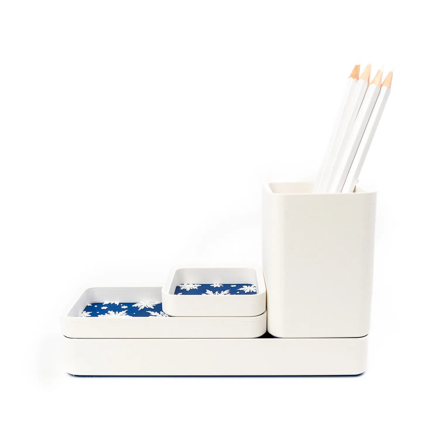 Snowflakes Stackable Trays