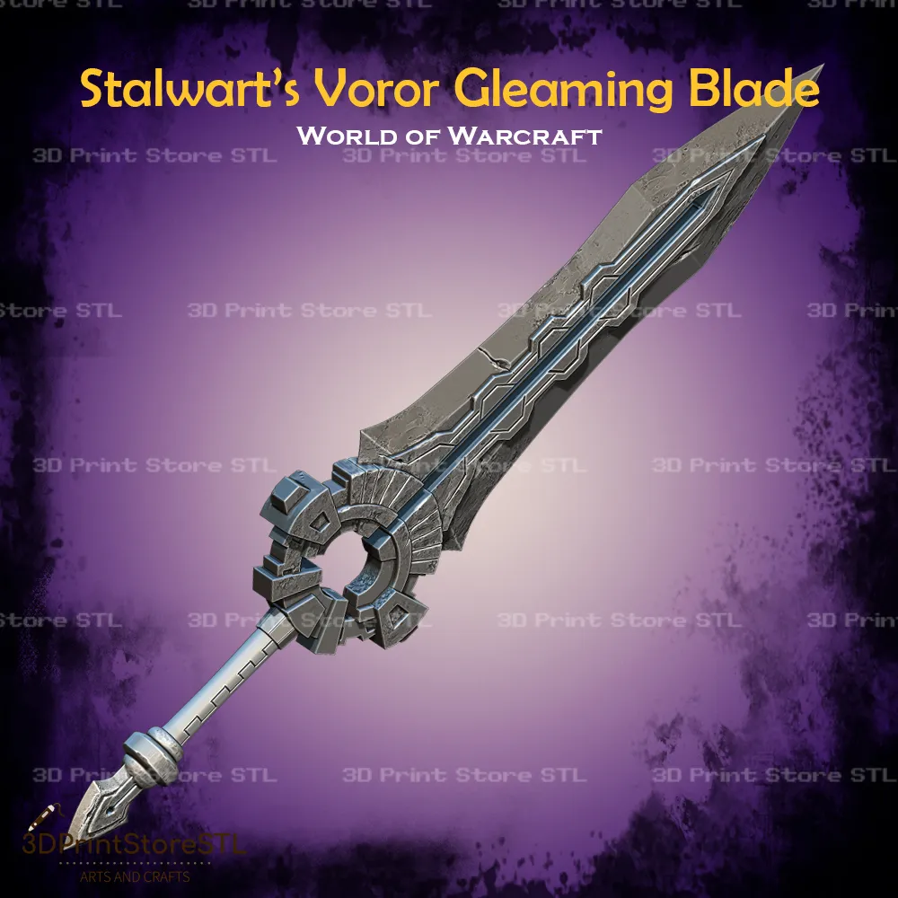 Voror Gleaming Blade Of The Stalwart From World Of Warcraft