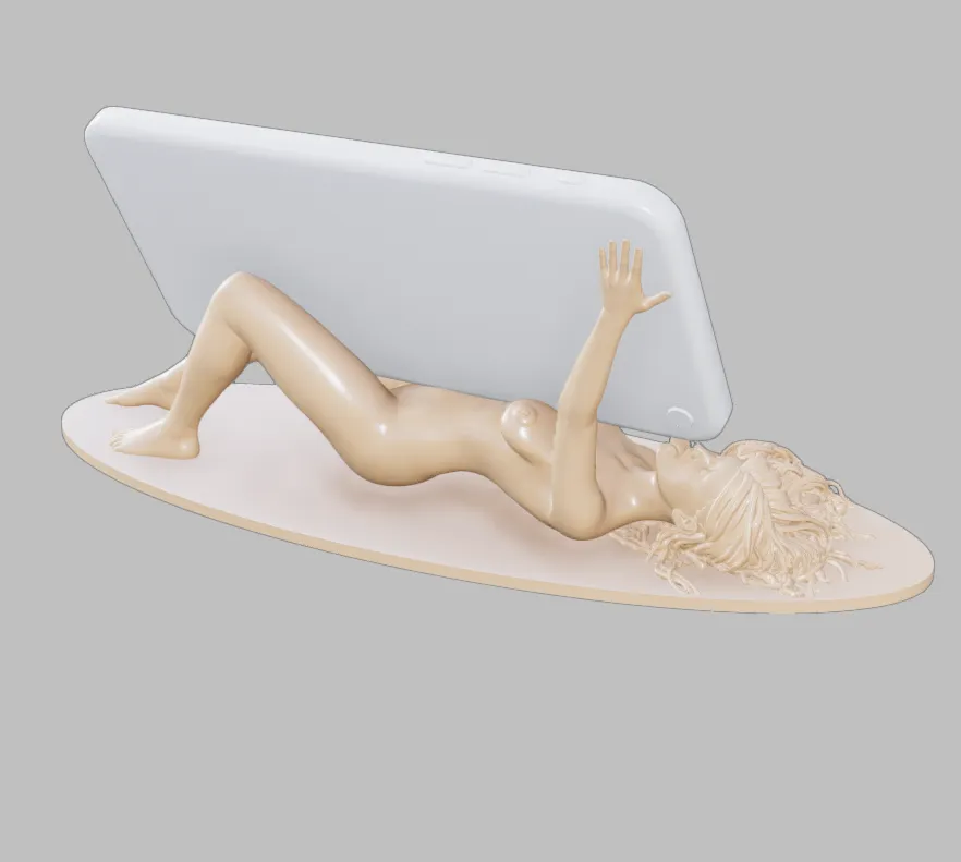 Mobile Holder Girl