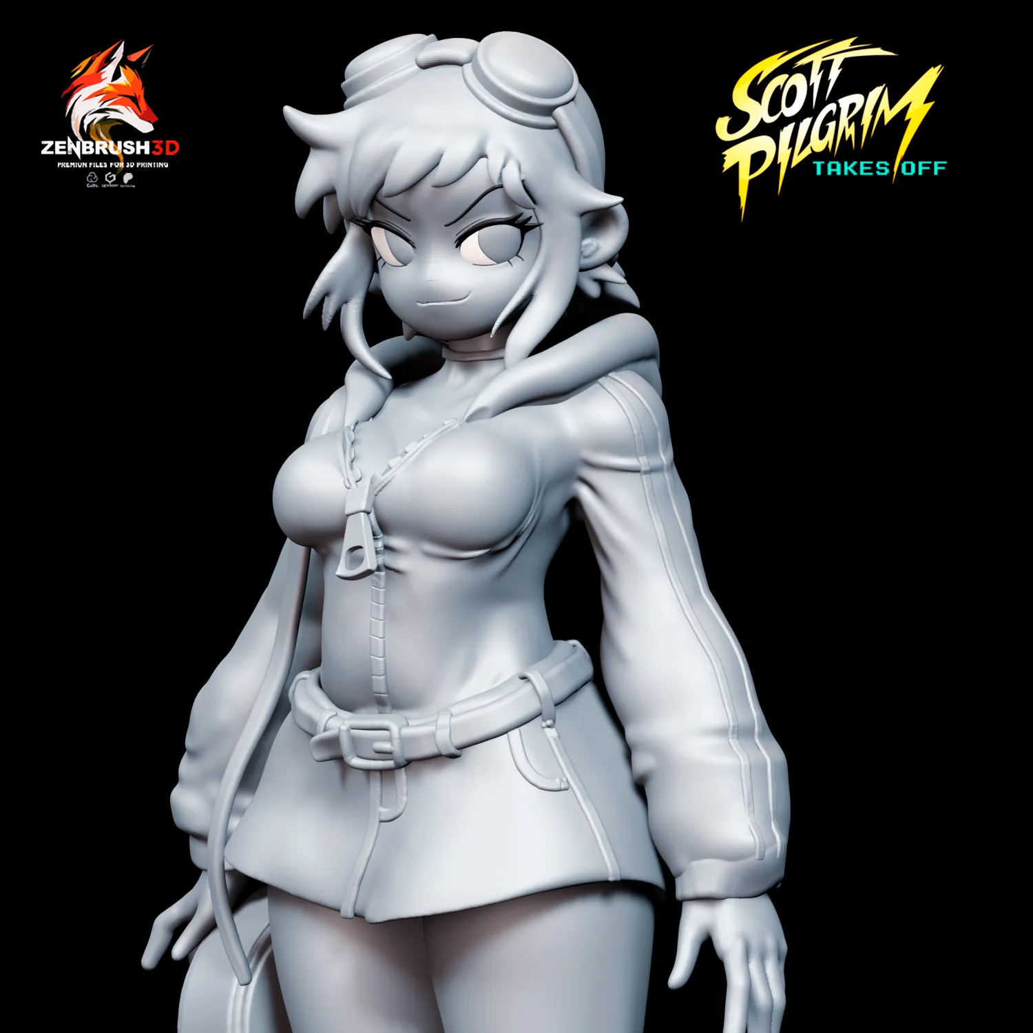 Ramona Flowers - Rammy - Scott Pilgrim 3D PRINTING STL