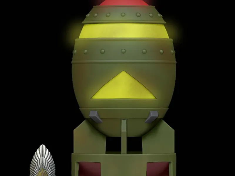 Fallout Fatman Lamp 3d digital download